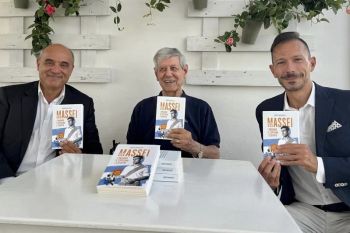 Oscar Massei alla Spezia per presentare il libro su di lui scritto da Enrico Menegatti