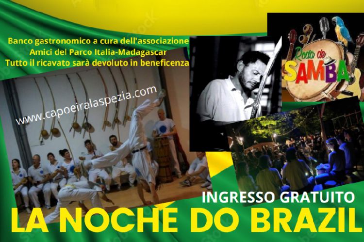 “La Noche du Brazil: Capoeira & Samba Pagode”, atmosfere e ritmi brasiliani a Bottagna