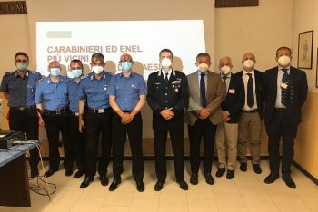 Carabinieri ed Enel più vicini per la tutela del Paese