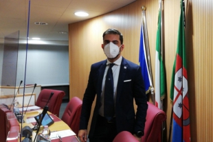 Il presidente del Consiglio regionale Gianmarco Medusei