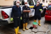 Alluvione a Ventimiglia, i volontari di Protezione civile della Spezia sul posto per dare un aiuto