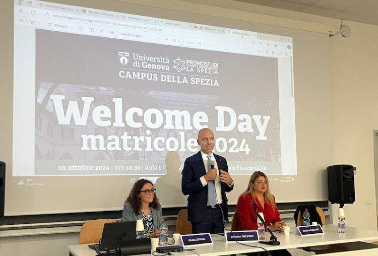 Campus Marconi: oggi il Benvenuto alle matricole del Rettore di UNIGE Federico Delfino