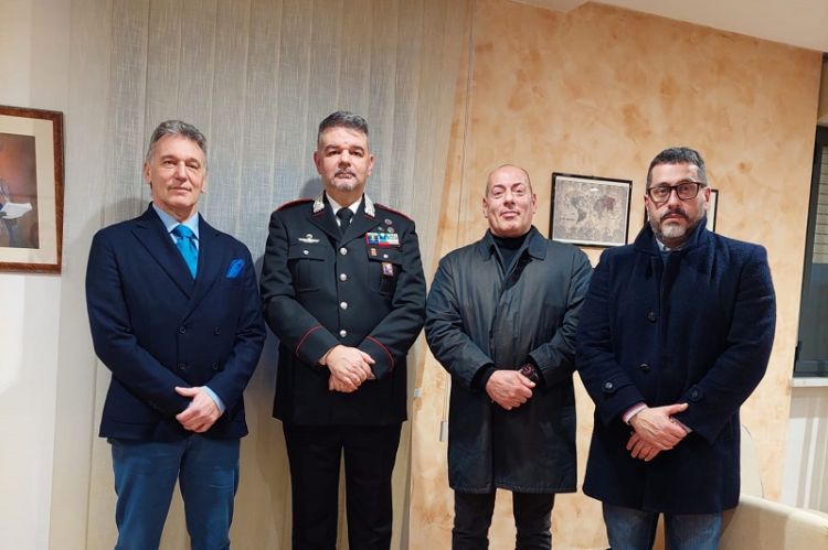 Fratelli d&#039;Italia La Spezia in visita al Comando dei Carabinieri