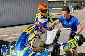 Kart, sesto posto di Alex Laghezza a Castelletto di Branduzzo