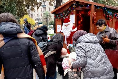 Dopo Babbo Natale, in piazza Brin arriva anche la Befana