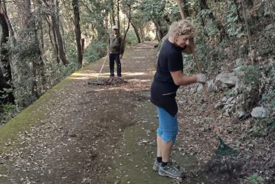 Completati dal CAI La Spezia interventi di manutenzione dei sentieri al Tino per le celebrazioni di San Venerio