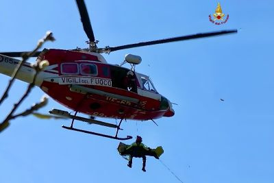 Meno incendi e più soccorsi a persone nel bilancio del presidio estivo dei Vigili del Fuoco nelle Cinque Terre