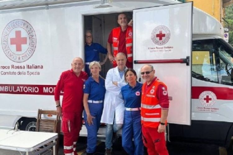 Visite mediche gratuite a Fezzano, ritorna l'ambulatorio mobile della Croce Rossa