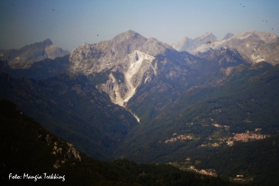 Un panorama dal monte Gabberi