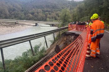 La SS1 &quot;Via Aurelia&quot; a Borghetto Vara resterà aperta anche la notte