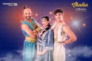 Musiche dei Pooh e testi del compianto Stefano D&#039;Orazio per il musical Aladin