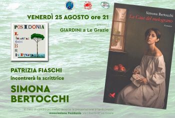 Alle Grazie la presentazione del libro di Simona Bertocchi &quot;La casa del melograno&quot;