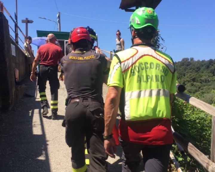 Turista colto da malore su un sentiero delle Cinque Terre