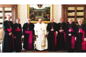 I vescovi della Liguria hanno incontrato Papa Francesco