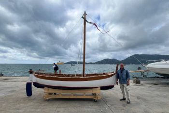 La nuova vita del gozzo ligure &quot;Pellicano Due&quot; grazie alla passione di Michele