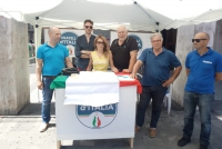 Gazebo di Fratelli d&#039;Italia (foto di repertorio)