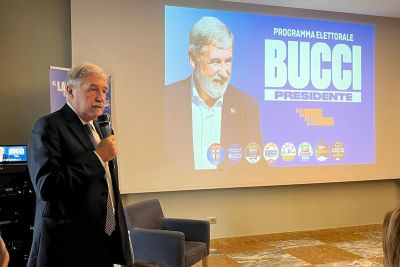 Le Elezioni regionali si avvicinano, Marco Bucci ha presentato alla Spezia il suo programma elettorale