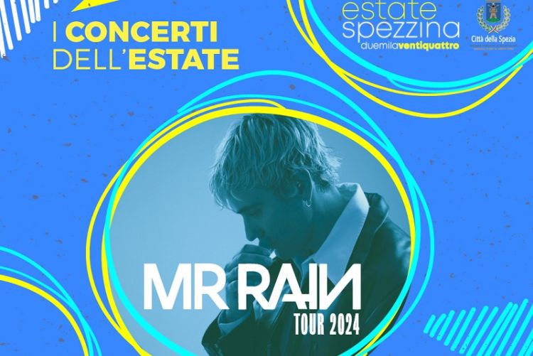Mr. Rain inizia il tour estivo dalla Spezia