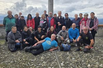 In cammino sulla Via Francigena per sensibilizzare sull&#039;importanza della prevenzione