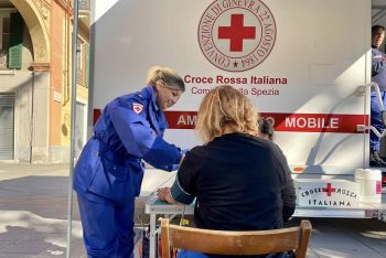 L&#039;ambulatorio mobile della Croce Rossa torna a Porto Venere