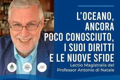 Il taglio del nastro, poi la lectio magistralis del Professor Di Natale: domani inaugura il Blue Festival