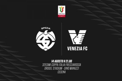 Coppa Italia, Spezia - Venezia: oggi inizia la prevendita