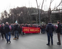 Sciopero Oto Melara, Tivegna (FIOM CGIL): &quot;Altissima adesione. Aperto un tavolo specifico, è il primo risultato&quot; (foto)