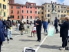 Protesta in piazza Matteotti di baristi e ristoratori