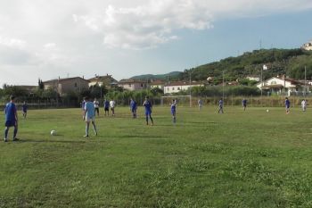 Il campo principale del centro sportivo al Gaggio