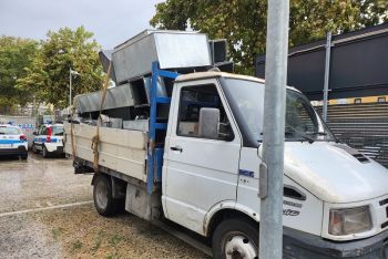 &quot;Svuota cantine&quot; nonostante la sospensione dall&#039;albo: denuncia e sequestro del mezzo