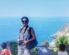 La top influencer Ana Grassi in visita nel Parco delle Cinque Terre