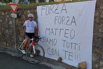La nuova impresa di Matteo Marcheschi: 10mila metri di dislivello in sella alla bici