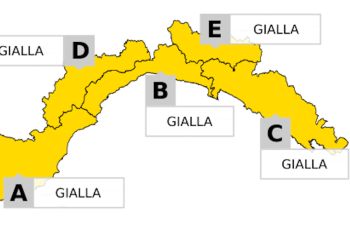 Allerta gialla confermata su tutta la Liguria