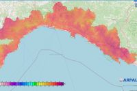 Arpal, confermato avviso per disagio fisiologico da caldo per oggi e domani