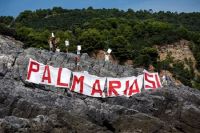 Una protesta contro il masterplan (foto di repertorio)