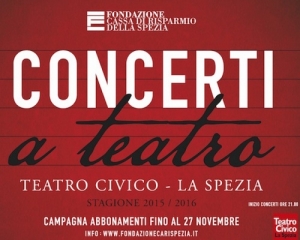 Prezzi contenuti per agevolare tutti: in pieno svolgimento la campagna abbonamenti per Concerti a Teatro