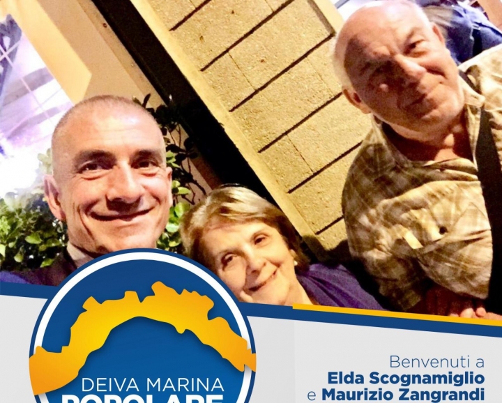 I Consiglieri Comunali di Deiva Marina Scognamiglio e Zangrandi aderiscono a Liguria Popolare