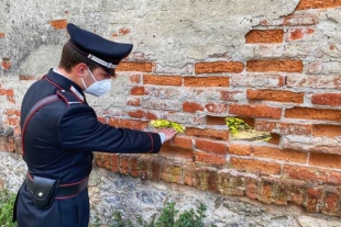 Spacciava droga dal buco del muro: in manette giovane pusher