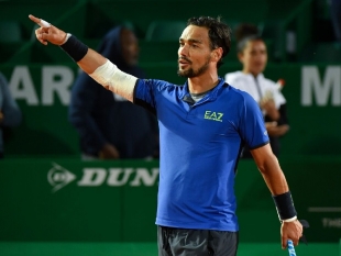 Fognini vince il torneo di Montecarlo, i complimenti della Regione