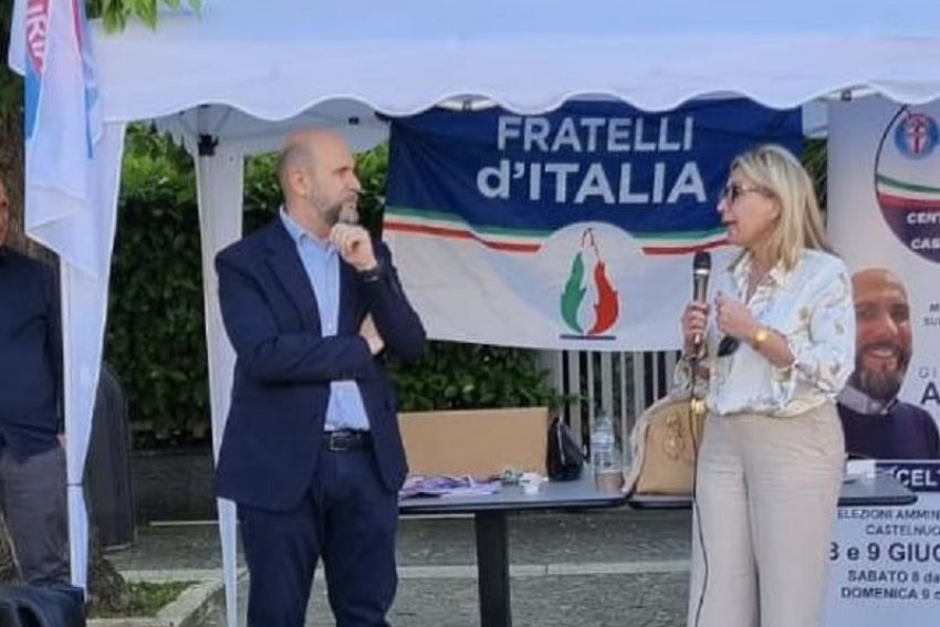 Il sostegno di Fratelli d'Italia alla lista Centrodestra per Castelnuovo