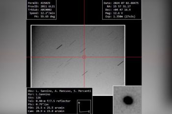Rinasce la ricerca all’Osservatorio Luciano Zannoni, sotto osservazione l&#039;asteroide 2011 UL21