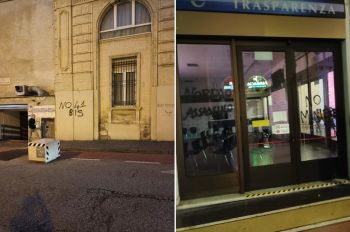 Scritte sul palazzo della Regione, Toti: &quot;Continueremo a combattere violenza e criminalità&quot;