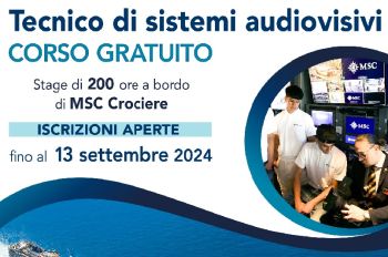 Corso gratuito per diventare Tecnico dei sistemi audiovisivi