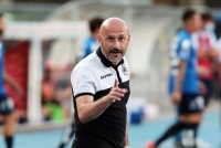 Il mister dello Spezia Calcio Vincenzo Italiano