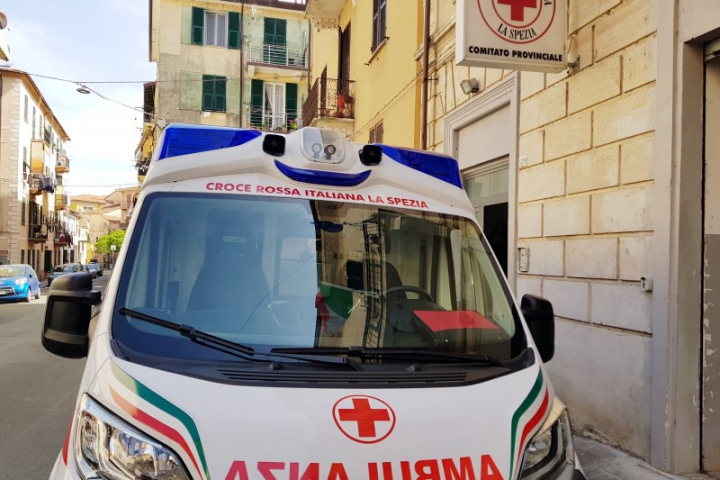 La sede della Croce Rossa in via Santa Caterina
