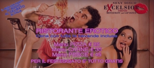 Ristorante erotico Toscana. Sexy Disco Excelsior
