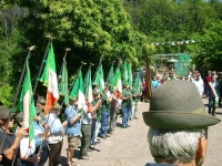 Sul Monte Parodi la festa del Gruppo Alpini Spezia Centro