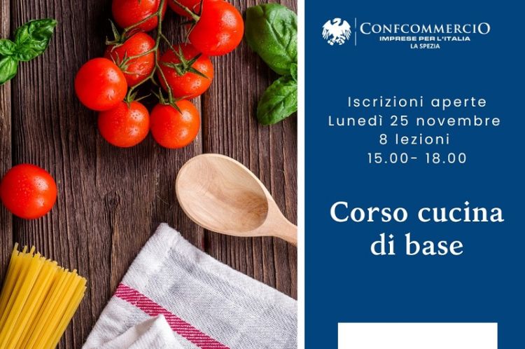 Vuoi imparare a cucinare? Confcommercio organizza un corso