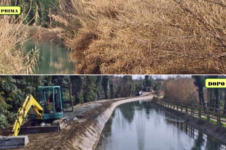 Argini a nuovo lungo il Canale Lunense, &quot;disco verde&quot; ai mezzi del Consorzio