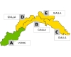 Sullo spezzino allerta gialla per temporali e piogge dalle 22 di venerdì 22 aprile alle 17 di sabato 23